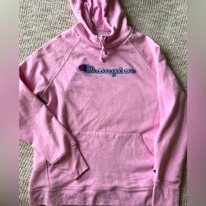 Champion xl pink hoodie